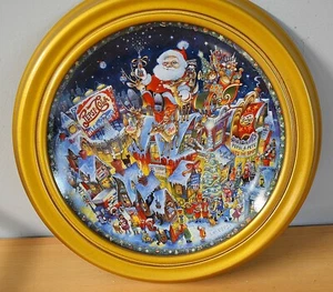 FRANKLIN MINT  " A PEPSI-COLA CHRISTMAS " by BILL BELL 1994 COLLECTOR PLATE  - Picture 1 of 2