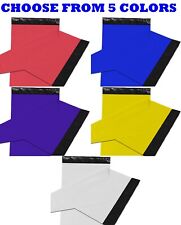 ANY SIZE COLOR POLY MAILERS PLASTIC ENVELOPES SHIPPING MAILING BAGS SELF SEALING