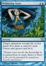 4 Withering Gaze - LP - 9th Edition - mtg - x4 4x