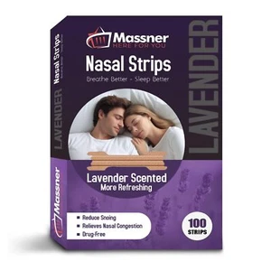 Nasal Strips for Snoring Breathe Better Right Nose Strip Reduce Snore Sleep Aids - Picture 1 of 12