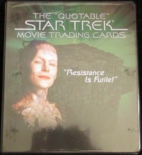 2010 Quotable Star Trek Movies MASTER Set In Binder Of 170 Cards! Brent Spiner!