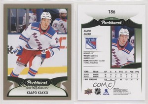 2021-22 Upper Deck Parkhurst Bronze Border Kaapo Kakko #186