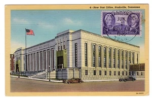 #941 Tennessee Statehood 1946 FDC Postcard - Nashville Post Office - Picture 1 of 2