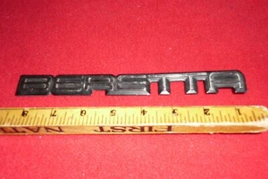 1980's Chevrolet Chevy Beretta Door Badge Emblem Original Plastic - Picture 1 of 3