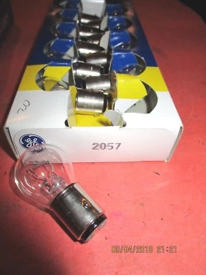 2057----GE--BOMBILLA TRANSPARENTE--LOTE DE 10--1 CAJA  Foto 1 de 2