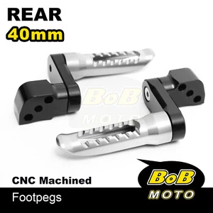 Billet BOB Rear Foot Pegs 4cm Adjustable For Honda CBR954RR 02-03 2002 2003 - Bild 1 von 15