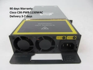 Tested Cisco C3K-PWR-1150WAC Power Supply 3750-E/3560-E Series 90 days Warranty - Picture 1 of 1