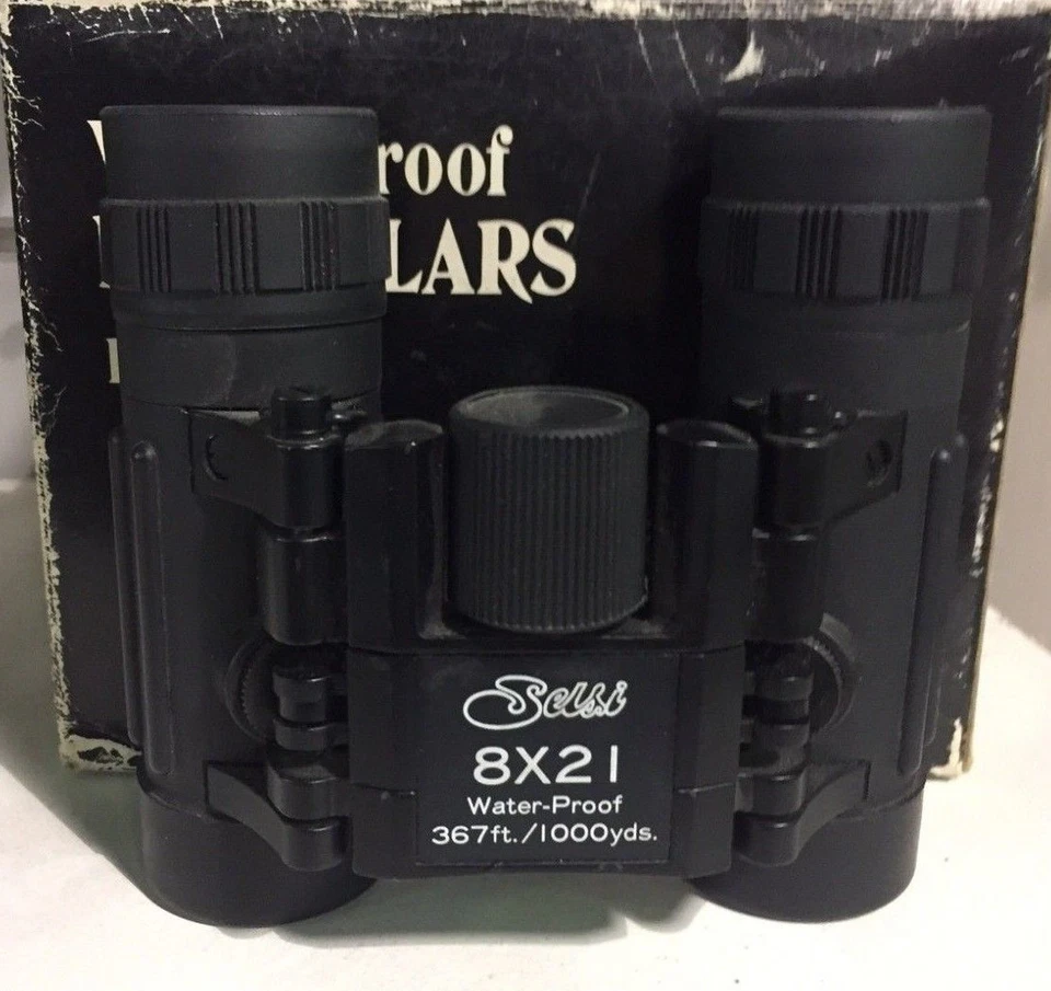 Selsi 8x21 Waterproof Roof Prism Binoculars (BRAND NEW!) - Image 1 of 3