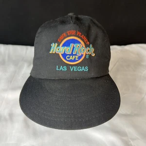 Vintage Hard Rock Cafe Las Vegas NV Save the Planet Hat Strapback OS MADE IN USA - Picture 1 of 9
