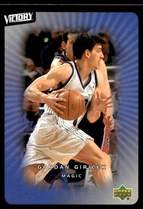 2003 Upper Deck Victory 69 Gordan Giricek  Orlando Magic  Basketball Card