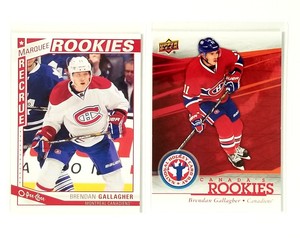 ☆~2013 O-Pee-Chee #520 Brendan Gallagher Rookie Montreal Canadiens+ UD Canada RC