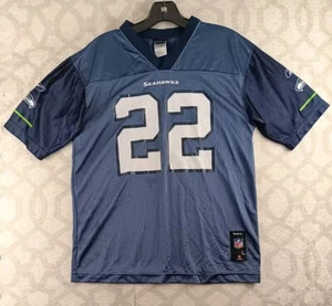 Julius Jones Seattle Seahawks Jersey Youth Large Blue Reebok NFL - Picture 1 of 9