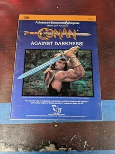 Conan Against Darkness! CB2 9124 Mappe interne allegate AD&D TSR - Foto 1 di 4