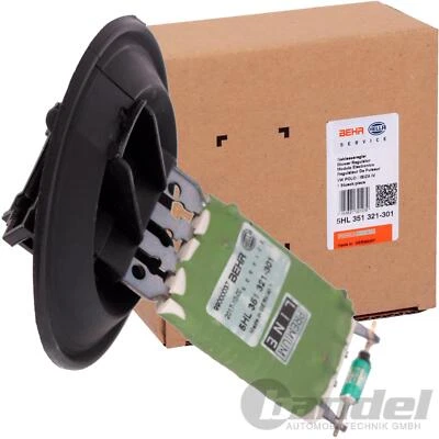 HELLA REGOLATORE VENTOLA ABITACOLO RESISTENZA per SEAT IBIZA SKODA FABIA VW POLO - Immagine 1 di 3