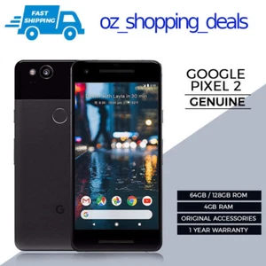 Refurbished Google Pixel 2 64GB 128GB 4GM RAM Fast Charging Water Dust Proof - Picture 1 of 12