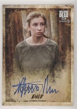 2018 Topps The Walking Dead Season 8 Part 1 Katelyn Nacon Enid as #A-KN Auto 5m1