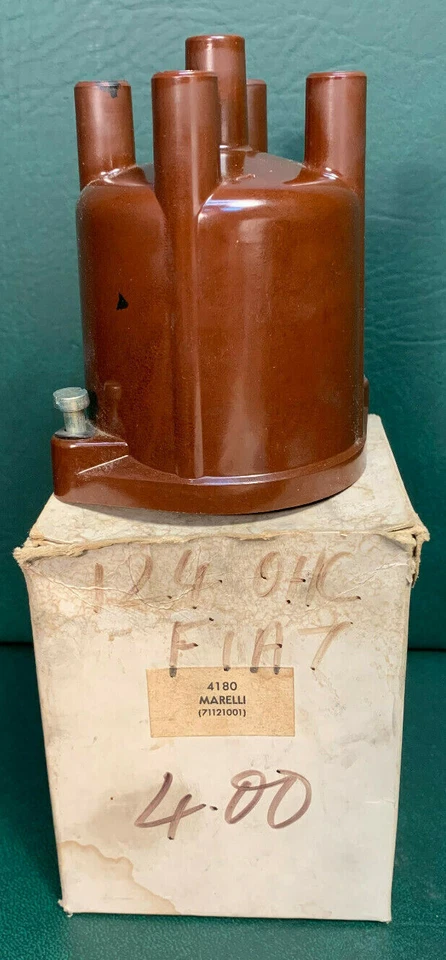 Tapa distribuidor para Fiat 124 Coupé y Spider Fiat 125S, 238, 131, NOS Foto 1 de 3