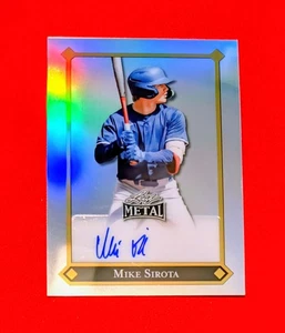 🔥Mike Sirota RC Automático/35-2025 Hoja Metal Béisbol -Plata Prizmatic Cincinnati - Imagen 1 de 2