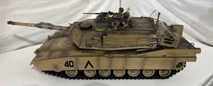 2002 Vintage Blue Box Toy Tank 1/18 M1A1 - 17"x 8" - Picture 1 of 9