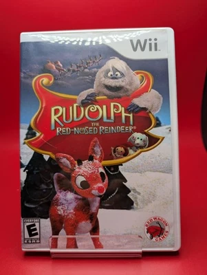 Rudolph the Red Nosed Reindeer Nintendo Wii Christmas Game Games Lot Holiday  - Image 1 of 4