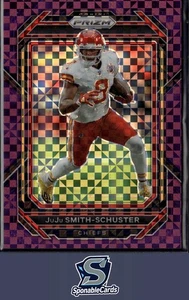 2022 Panini Prizm #141 JuJu Smith-Schuster Purple Power #/49 - Foto 1 di 2