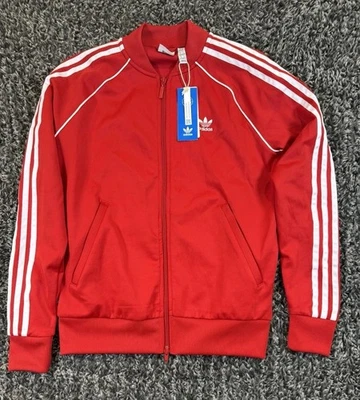 Adidas Originals SST Track куртка красный белый IB5913 женщин размер M - Изображение 1 из 4