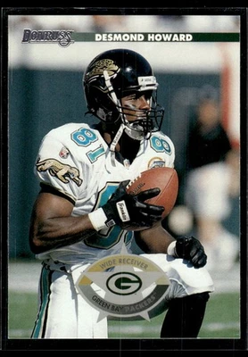 1996 Donruss Desmond Howard Green Bay Packers #6 - Image 1 of 2