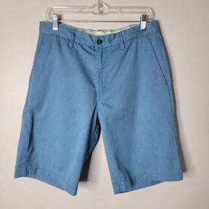 Volcom 32 Corpo Class Blue Chino Style Longer Shorts - Picture 1 of 9