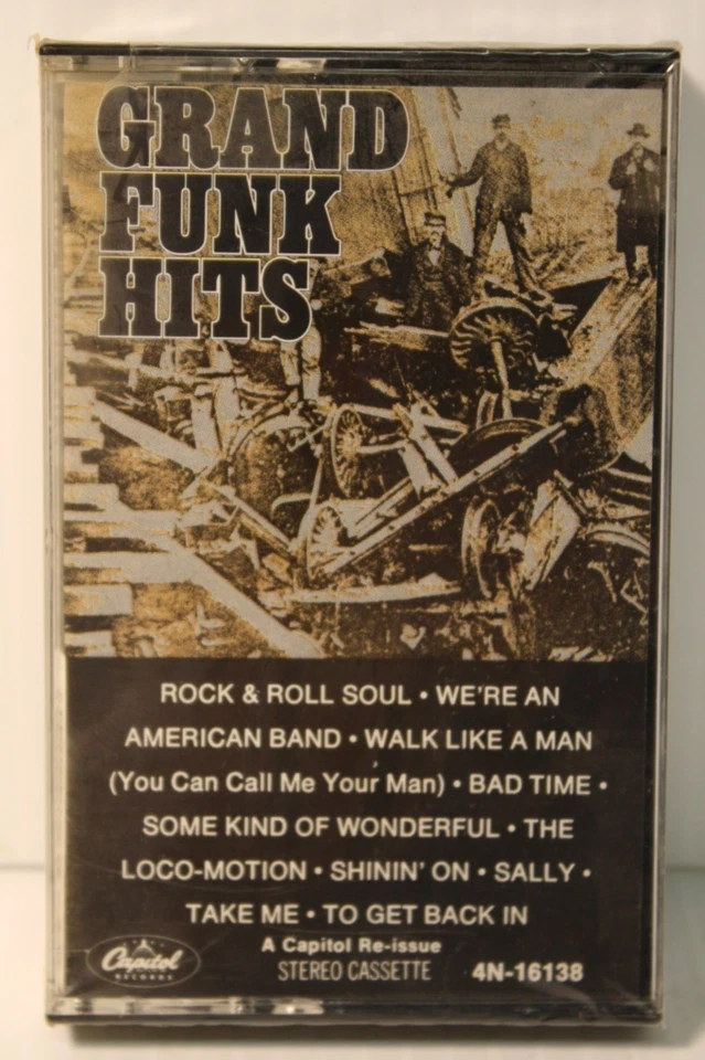 Grand Funk - Hits Cassette Factory Sealed Brand New, 4N-16138 - Image 1 of 2