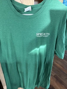 Sprouts Shirt Herren XL Grün Rundhals Kurzarm - Bild 1 von 7