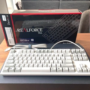 REALFORCE Tenkeyless English Layout R2TL-US5-IV All55g in Box New - Afbeelding 1 van 7