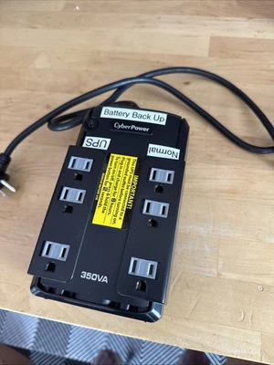 CyberPower CP350SLG 350VA 255W Standby Compact UPS System with 6 Outlets - Image 1 of 3