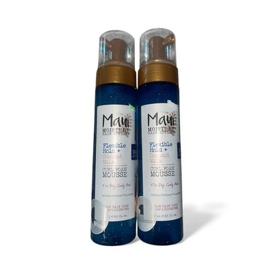 2-Maui Moisture Flexible Hold + Coconut Milk Curl Foam Mousse, for Curly Hair - Image 1 of 2