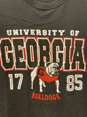 georgia bulldogs T Shirt.  Black.  Large - Image 1 of 4