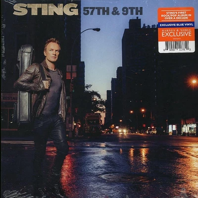 STING "57TH & 9TH" [180g] (BLUE) BRAND NEW! SEALED LP! (MINT) - Image 1 of 2