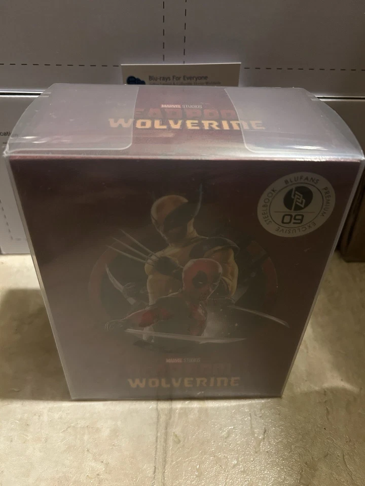 Deadpool And Wolverine 1-Click Box Set SteelBook No 4K UHD Blu-ray 2025 Blufans Foto 1 de 4