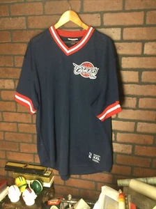 Size 52 2XL Mitchell & Ness Cleveland Cavaliers Warmup Basketball Jersey - Picture 1 of 8