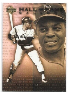 WILLIE MAYS 2001 UPPER DECK HALL OF FAME GALLERY G8 SAN FRANCISCO GIANTS HOF - Picture 1 of 1