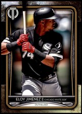 Eloy Jimenez 2020 Topps Tribute 5x7 Gold #28 /10 White Sox 