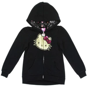 HELLO KITTY Girls Toddler Fashion Zip Hoodie, Sizes 2T-4T - Picture 1 of 4