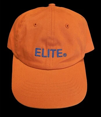 NUEVO Primer Torneo Anual de Golf ELITE Ajustable Naranja Gorra de Béisbol Foto 1 de 4