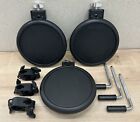 Set Of 3 Roland PD-8a Trigger Pads Electric Drums PD8a Includes L-Rods Clamps