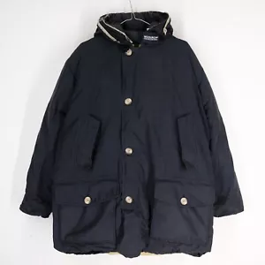 Giubbino Woolrich Taglia L Uomo Logo Comodo Poliestere Pratico Tinta Unita Nero - Picture 1 of 6
