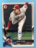 2018 BOWMAN SHOHEI OHTANI AUTO CARD **MINT CONDITION**