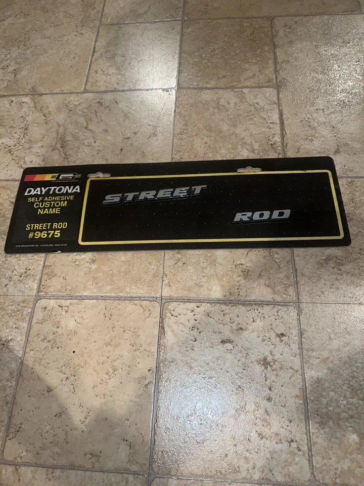 Mr Gasket 9675 Daytona autoadhesivo Street Rod #9675 Foto 1 de 1