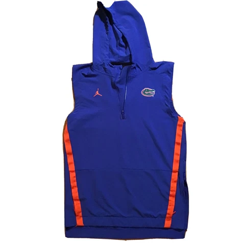 Jordan Brand Florida Gators Team Issued Sleeveless Hoodie Size Small Cover