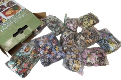 FOOD LOVERS 10 Rompecabezas Pack That's Puzzling Animals 6000 Piezas en Total Foto 1 de 4