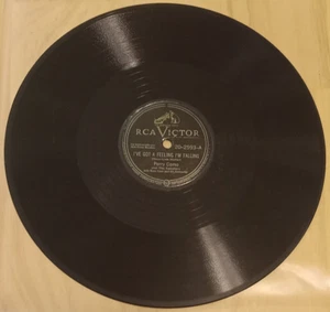 PERRY COMO I'VE GOT A FEELING I'M FALLING & PIANISSIMO RCA VICTOR 10" 78 VG+ - Imagen 1 de 2