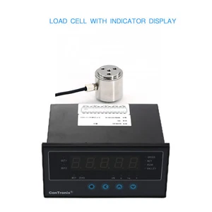 Column Type Load Cell Sensor with Indicator Display Test Force Weight Pressure - Picture 1 of 29