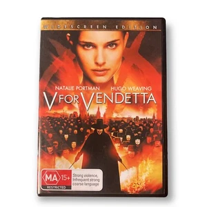 V For Vendetta DVD (Region 4) Widescreen Hugo Weaving - Picture 1 of 3